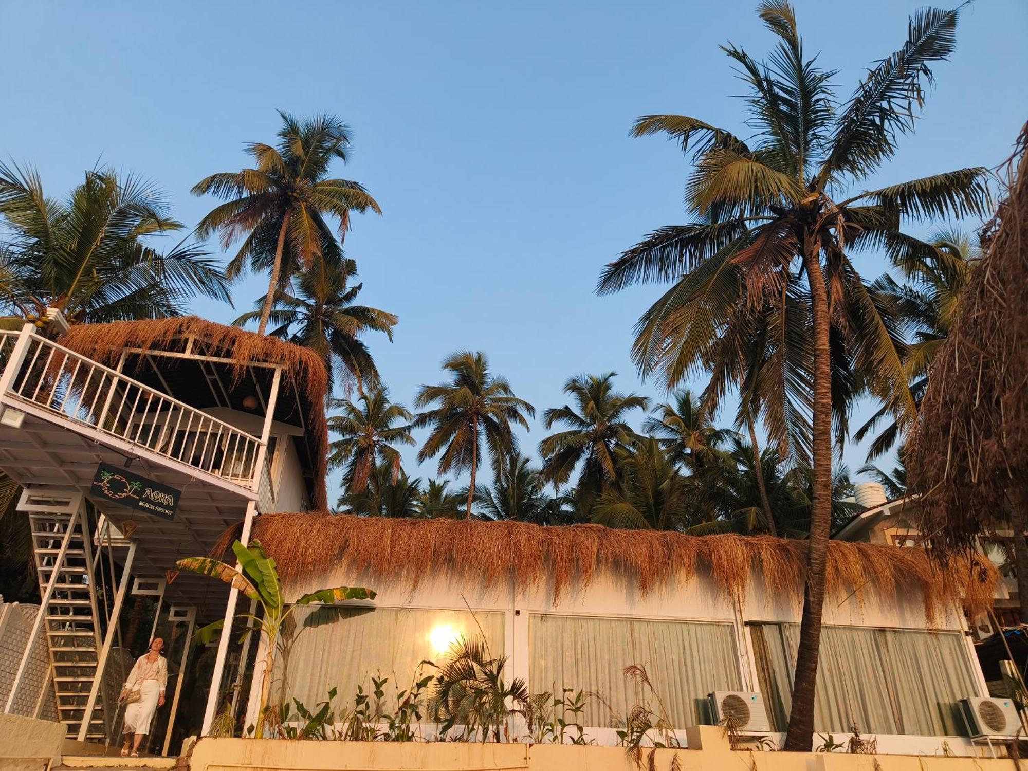 Aqua Beach Stays Ashwem Mandrem Buitenkant foto
